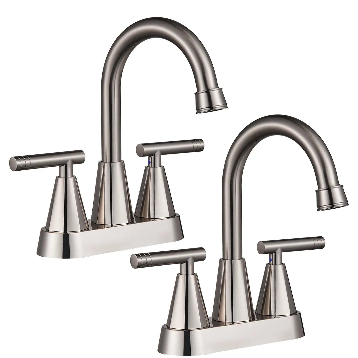 Cobbe Bathroom Faucets for Sink 3 Hole, 4 Inch with Pop Up Drain Cobbe