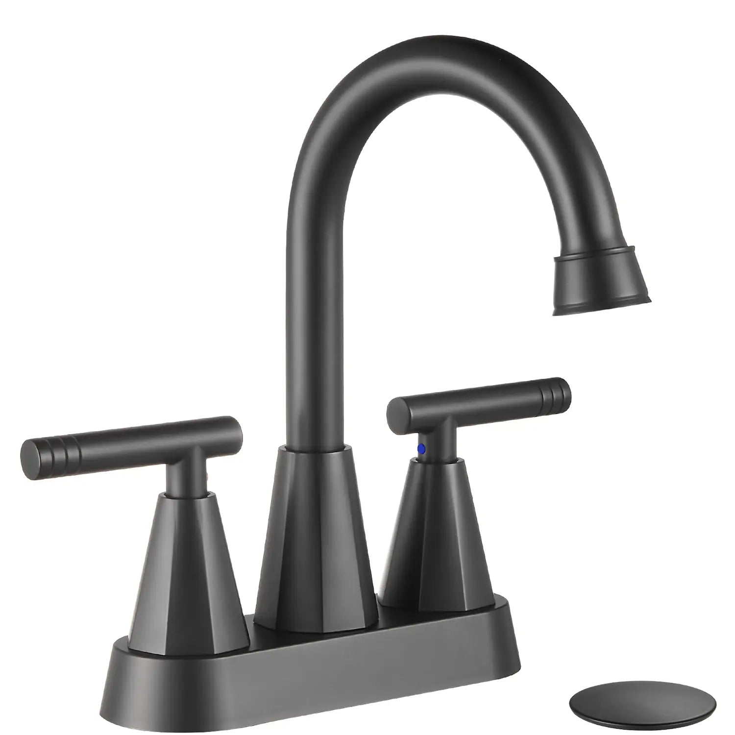 Cobbe Bathroom Faucets for Sink 3 Hole, 4 Inch with Pop Up Drain Cobbe