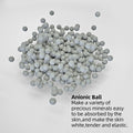 Cobbe Replacement Shower Head Beads,90g Shower Filter Stone Beads,Mineral Stone Balls for Water Filtration,for Filtered Shower Head (Orange Gray White) Cobbe