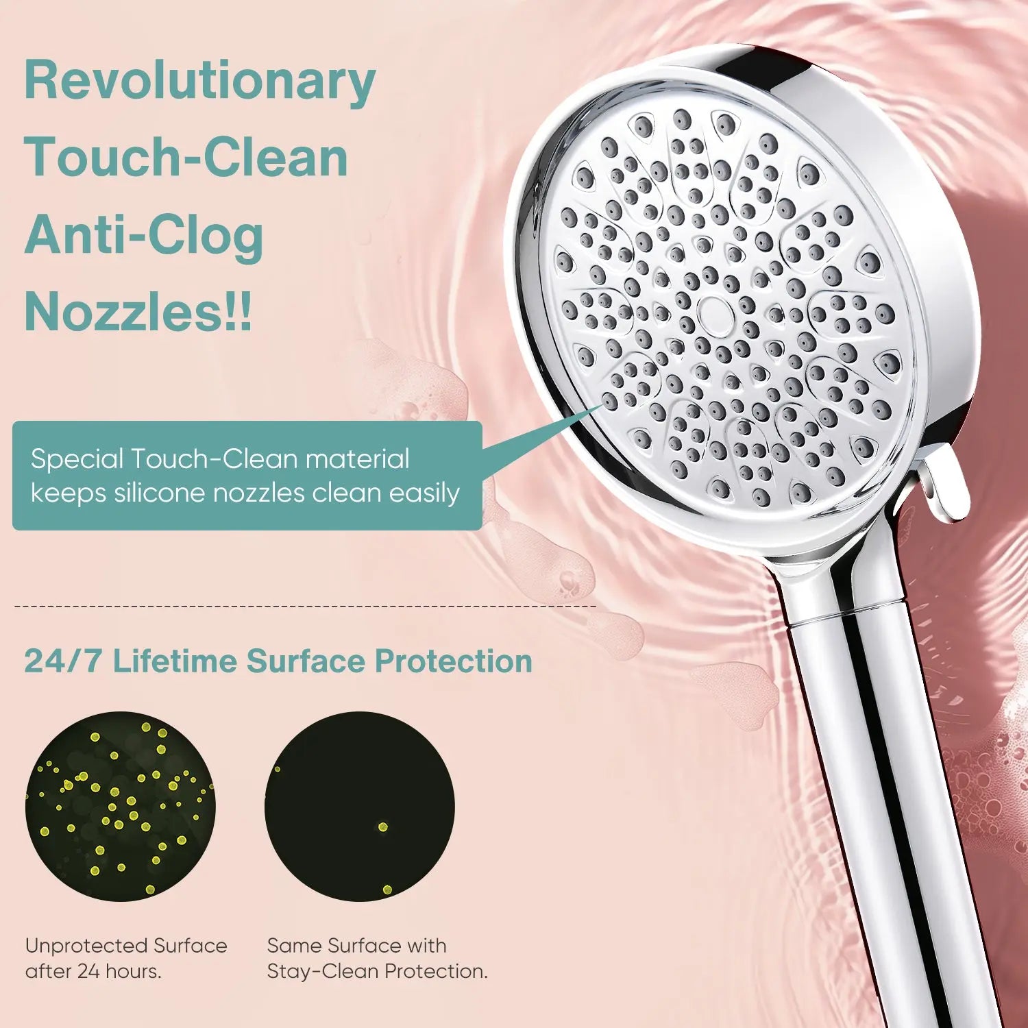 Cobbe Filtered Shower Head for Hard Water, Filters Over 99% Of Chlorine Cobbe
