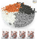 Cobbe Replacement Shower Head Beads,90g Shower Filter Stone Beads,Mineral Stone Balls for Water Filtration,for Filtered Shower Head (Orange Gray White) Cobbe