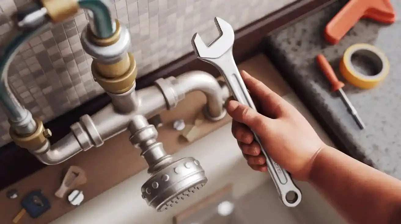How to Replace and Install a Shower Arm with a Shower Head