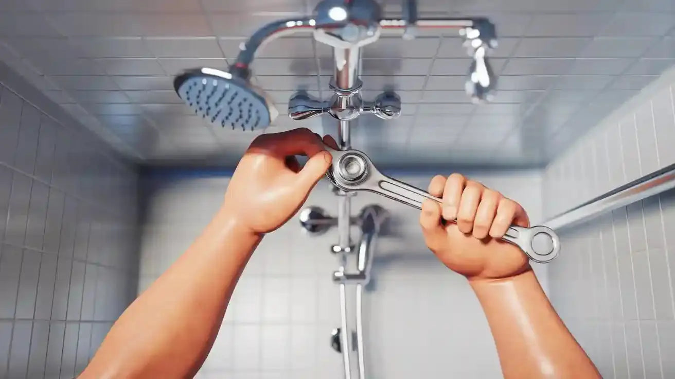 How to Replace and Install a Shower Arm with a Head