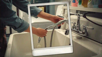 How to Connect a Shower Head to a Laundry Faucet