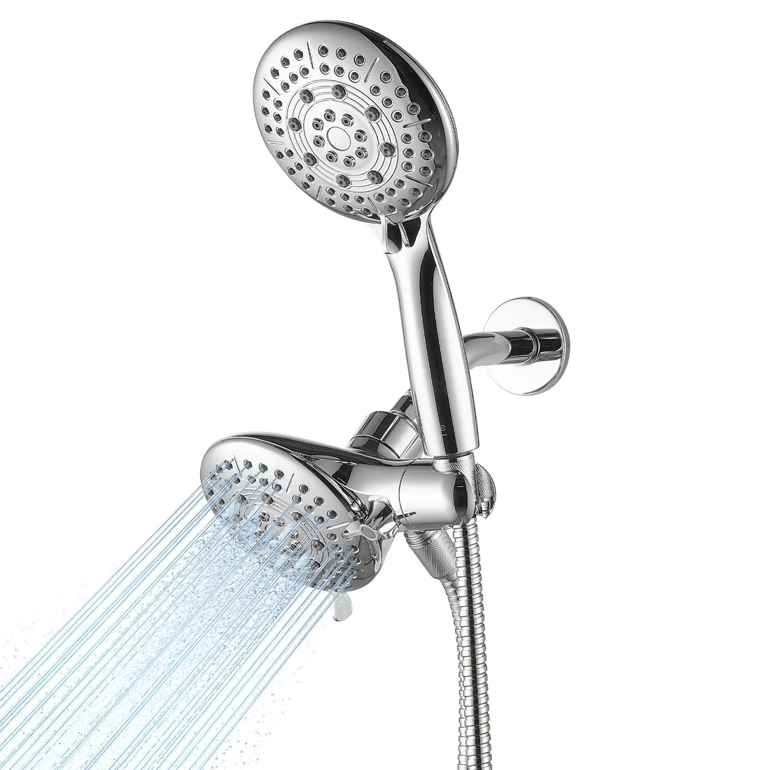 Cobbe Dual Shower Head Combo, 2-in-1 Water Saving System