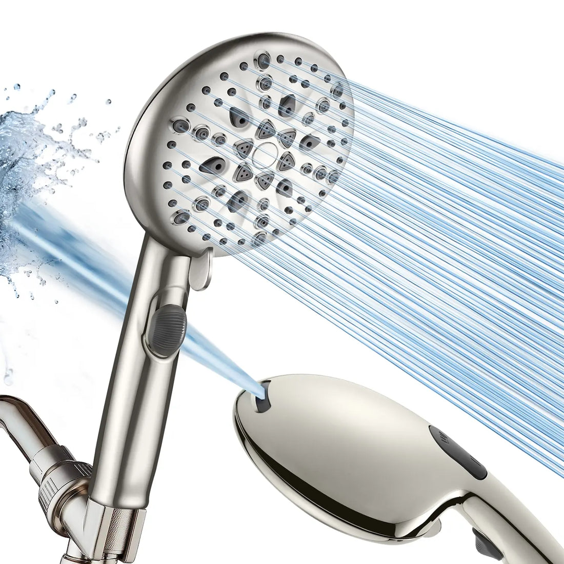 Cobbe Shower Head with Hose, Built-in Power Spray to Clean Corner, Tub and Pets Cobbe