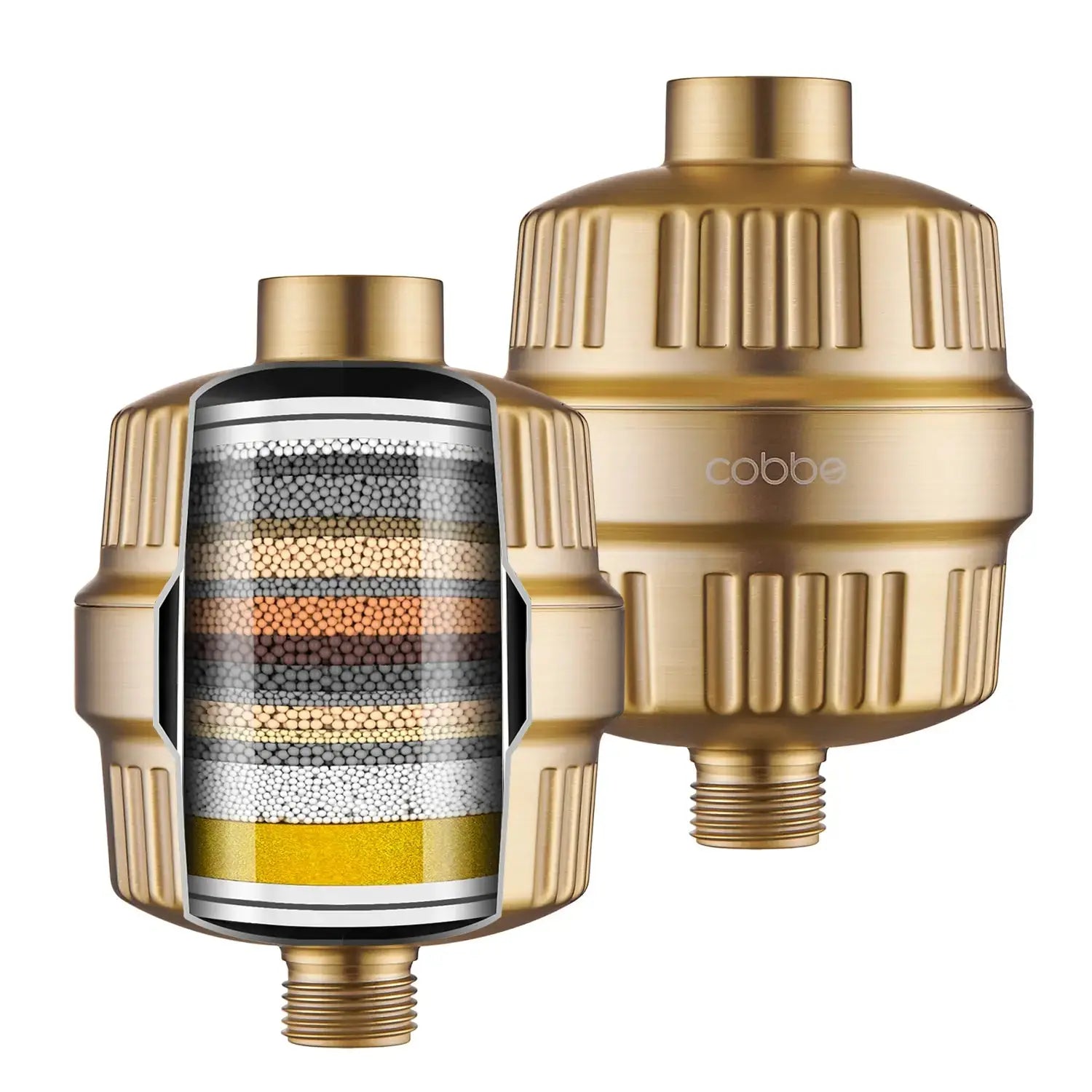 Cobbe Shower Filter Cartridge, Shower Filter for Hard Water (1/2 PACK) Cobbe