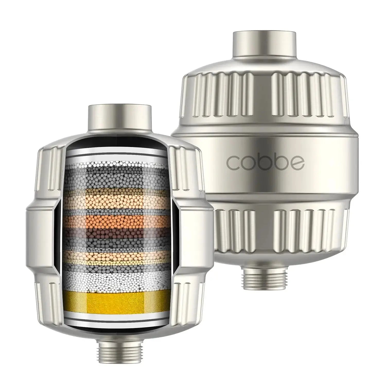 Cobbe Shower Filter Cartridge, Shower Filter for Hard Water (1/2 PACK) Cobbe