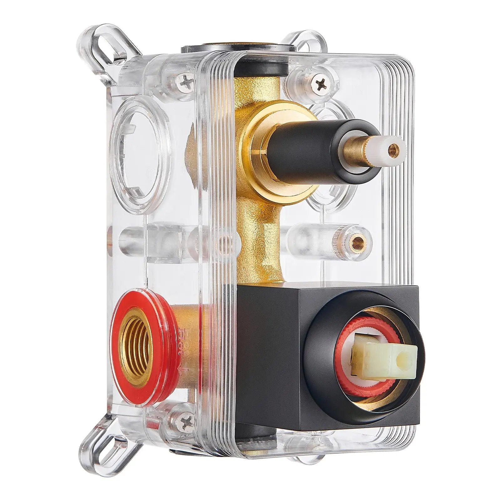 Shower Valve Core with Pressure Balancing Valve Model Matte Black Cobbe official