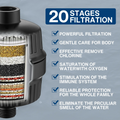 Cobbe High Pressure Filtered Shower Head with Rain Shower Head Cobbe