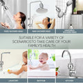 Cobbe Shower Filter for Hard Water Shower Head Filter, with 2 PCS Replacement Cobbe