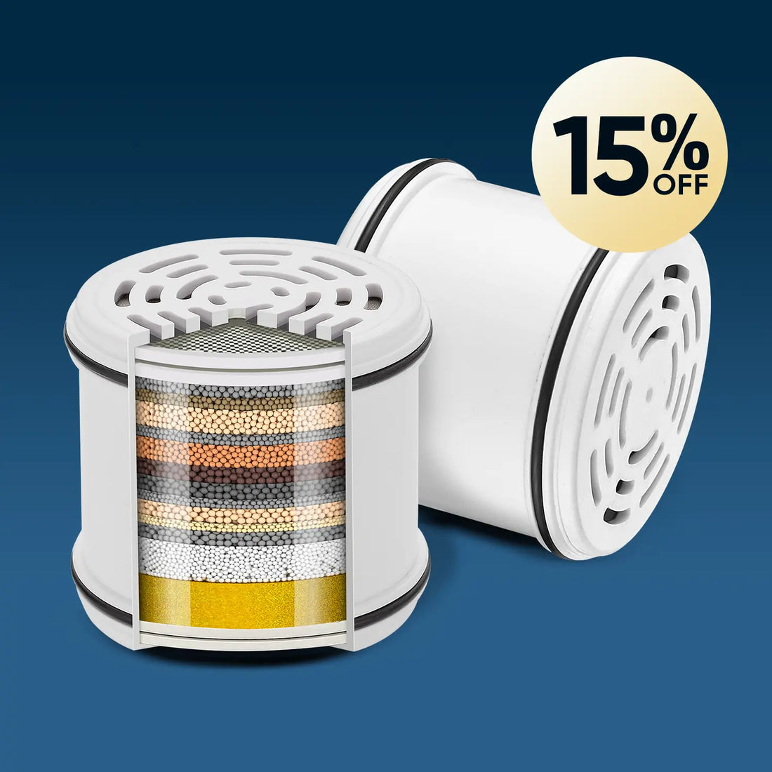 Cobbe CF1103 Filter Shower Replacement  (Cobbe Rain Shower Head Compatible) Cobbe