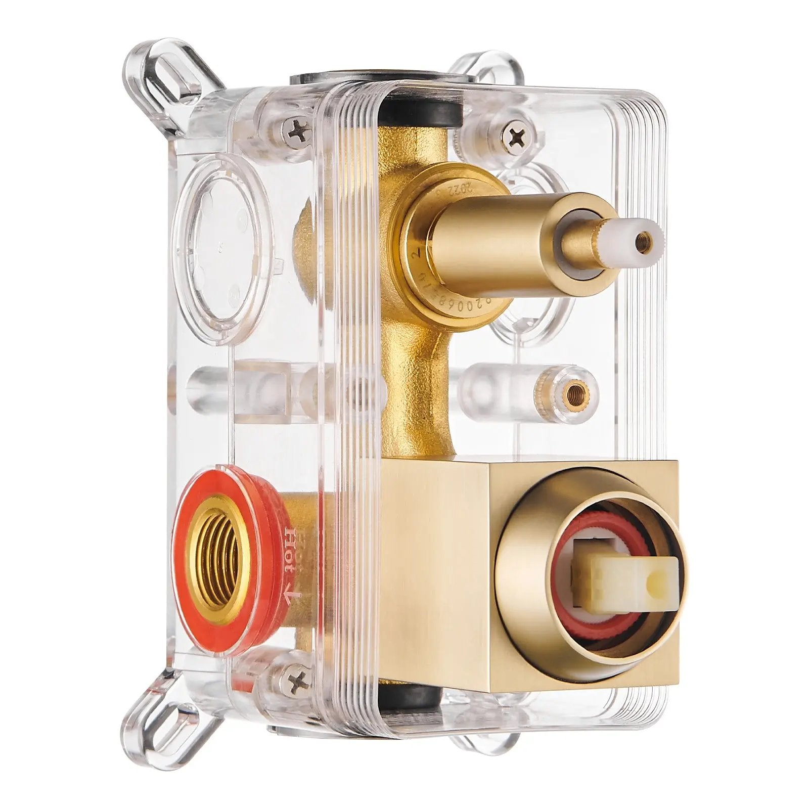 Shower Valve Core with Pressure Balancing Valve Model Brushed Gold Cobbe official