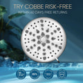 Cobbe Filtered Shower Head, 7 Modes High Pressure Shower Heads Cobbe