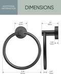 Cobbe Towel Ring for bathroom 