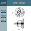 Cobbe Filtered Shower Head, 7 Modes High Pressure Shower Heads Cobbe