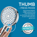 Cobbe Filtered Shower Head with Handheld, 7-mode High Pressure, Removes Chlorine & Hard Water Cobbe