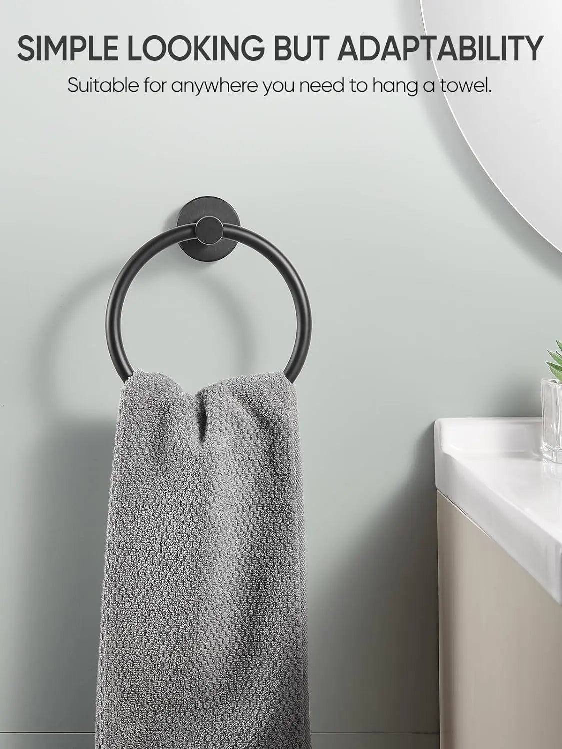 Cobbe Towel Ring for bathroom 