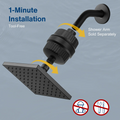 Cobbe High Pressure Filtered Shower Head with Rain Shower Head Cobbe