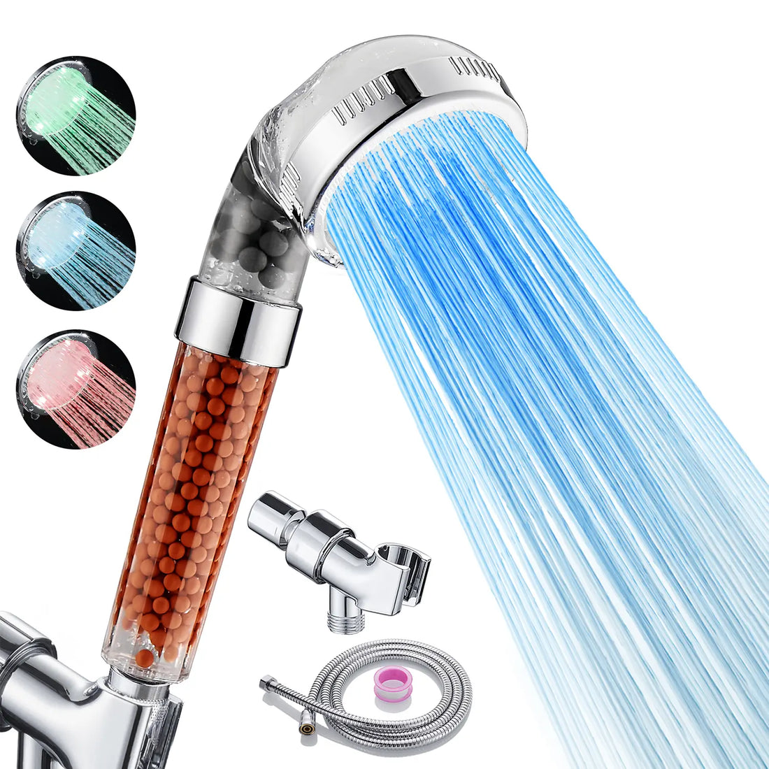 Cobbe LED Shower Head with Temperature Sensor Cobbe